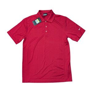 Nike Dri Fit SUNDAY RED Golf Polo Shirt Mens Size Small New WIth Tags